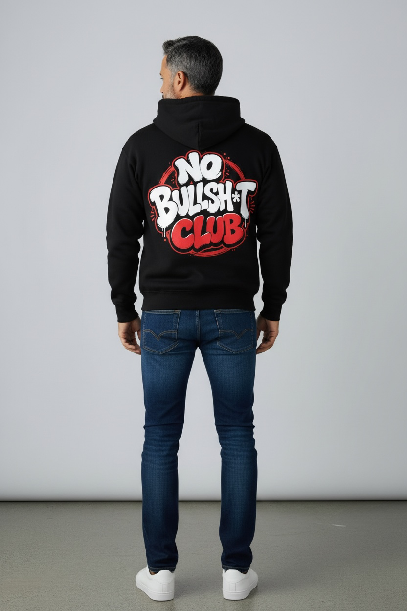No Bullsh*t Club Hoodie