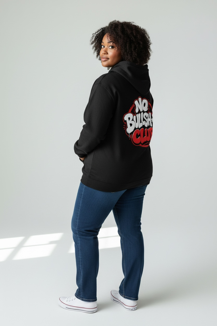 No Bullsh*t Club Hoodie