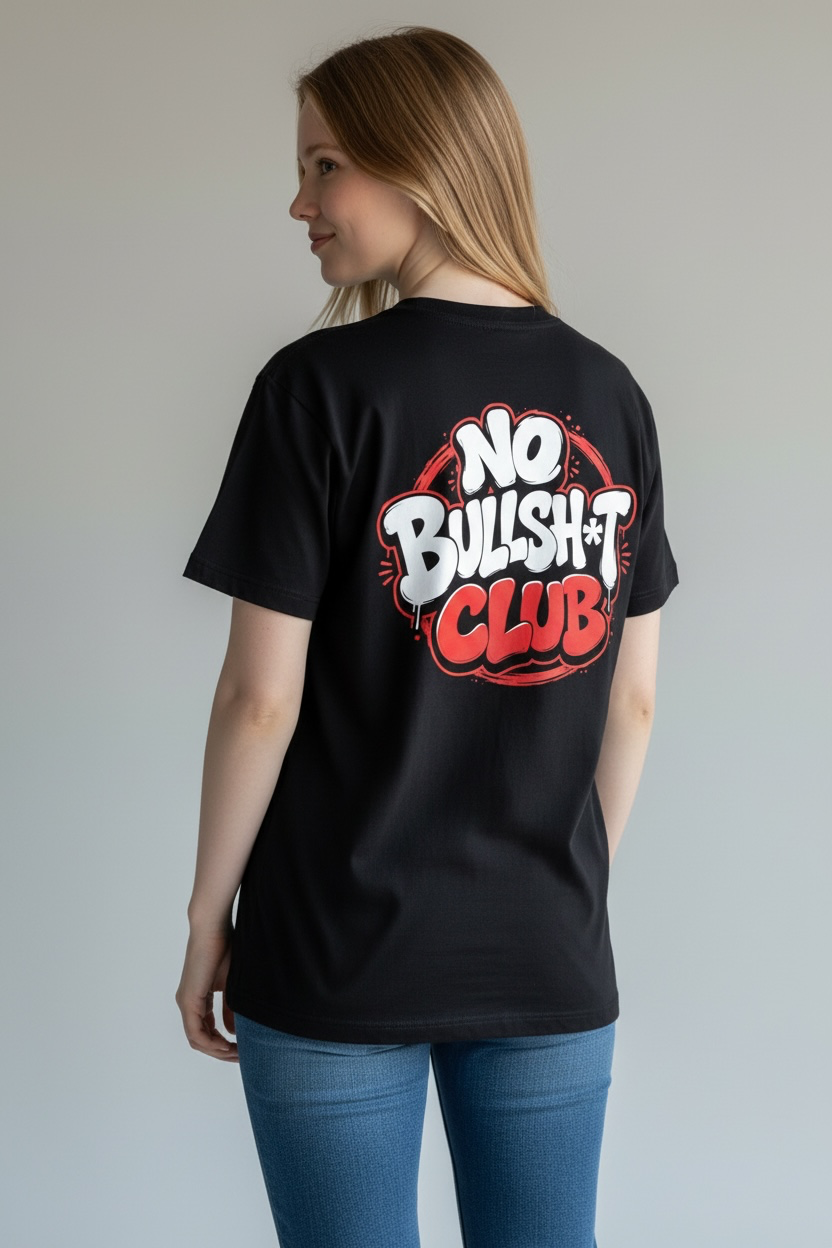 No Bullsh*t Club Unisex Tee