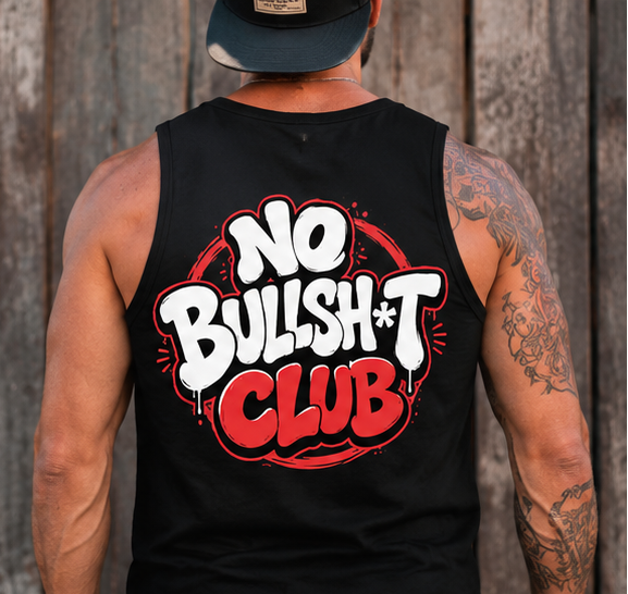 No Bullsh*t Club Men's Tank Top